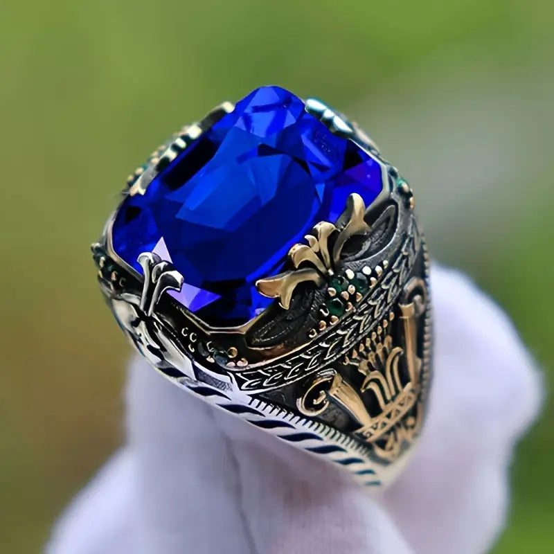 Anello Klara Saphira | Oro misto
