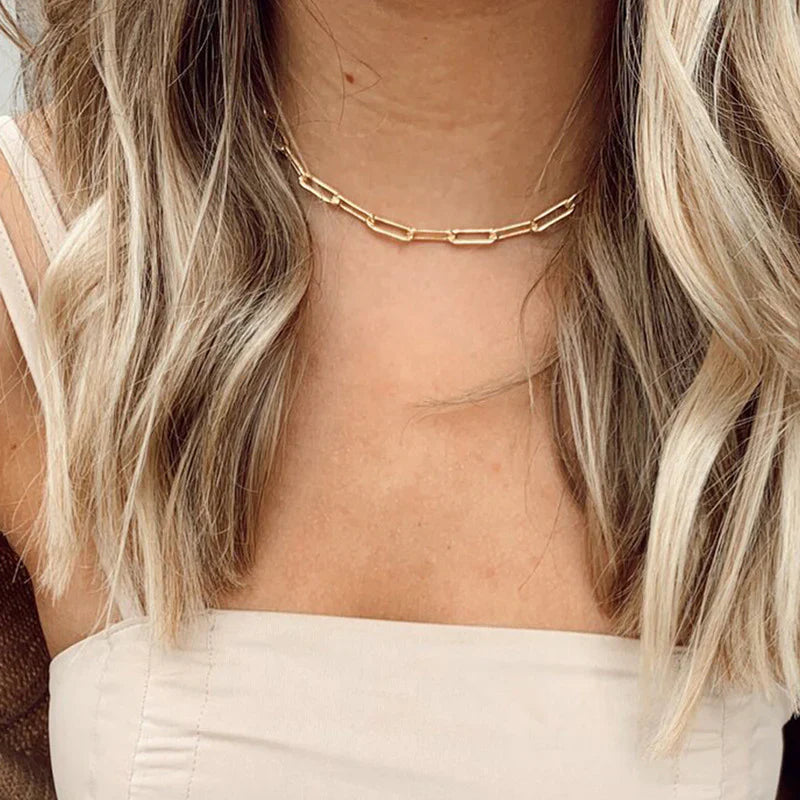 Collana Elegante Catenella Archen | Dorato