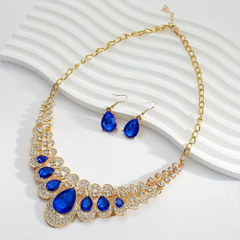 Set di gioielli Maevina Zafiros | Oro