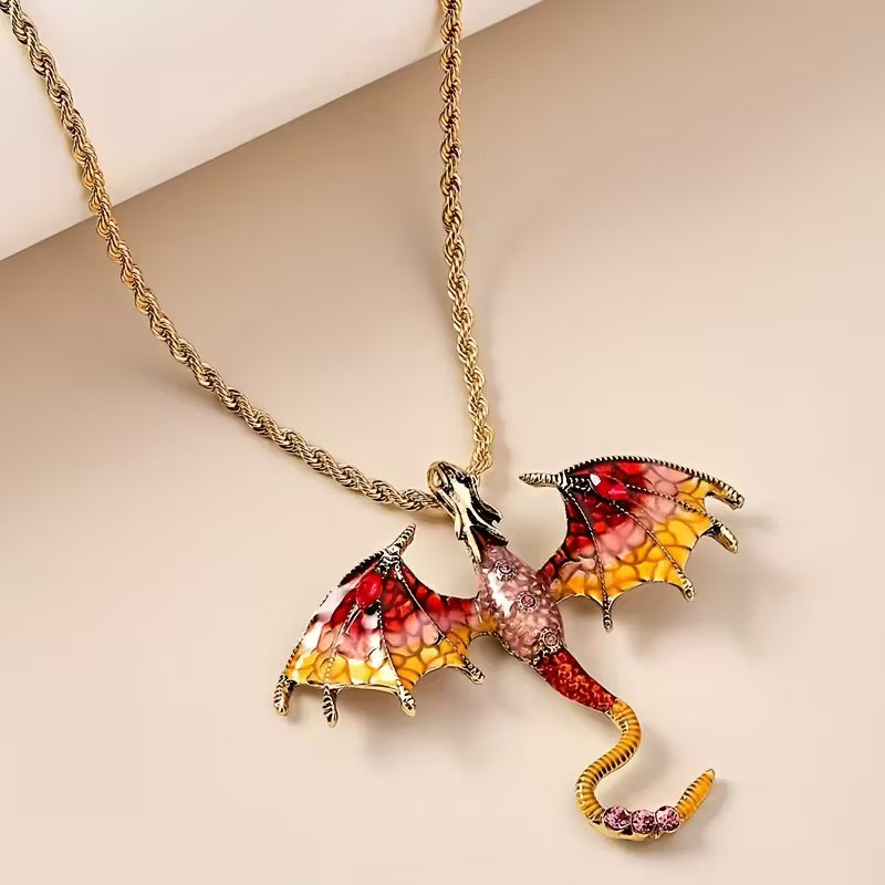 Collana con Ciondolo Sogno di Drago Etereo