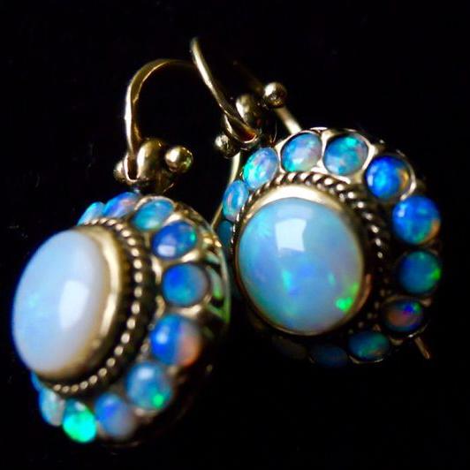 Orecchini Opale Vintage