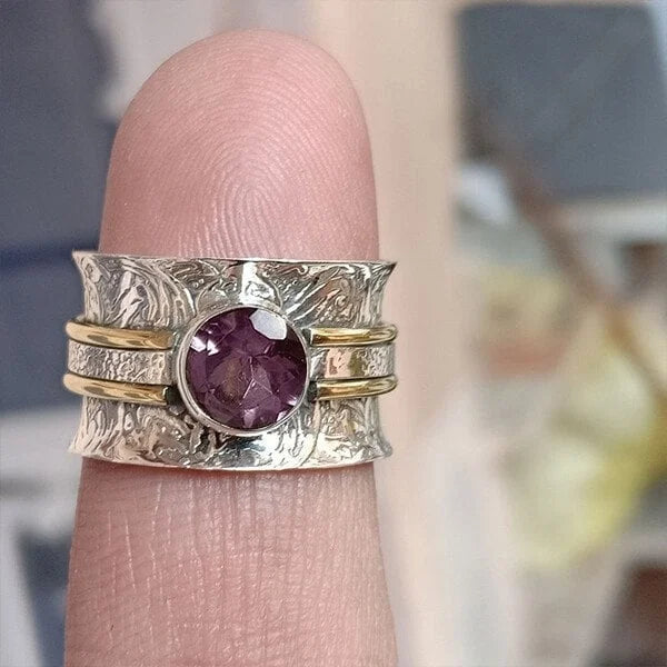 Anello Bohemien in Cristallo per Meditazione