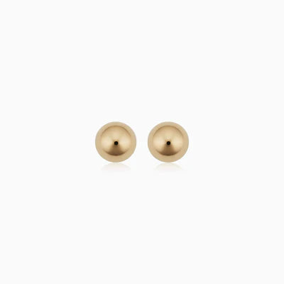 Orecchini stud Have a ball | Oro bianco