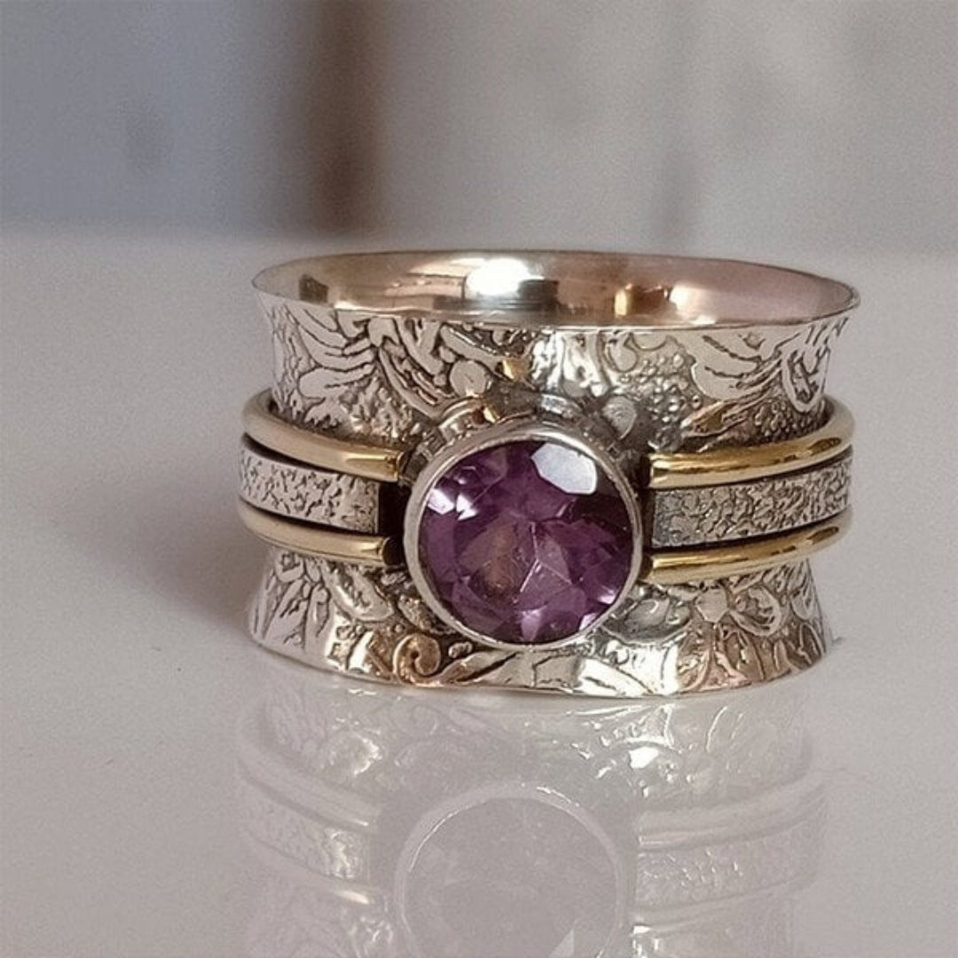 Anello Bohemien in Cristallo per Meditazione
