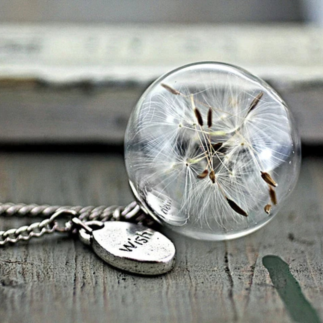 Collana Desiderio Dente di Leone Vintage