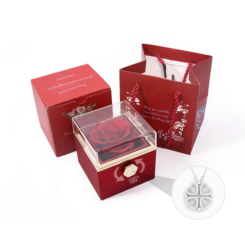 Collana con cuore fortunato