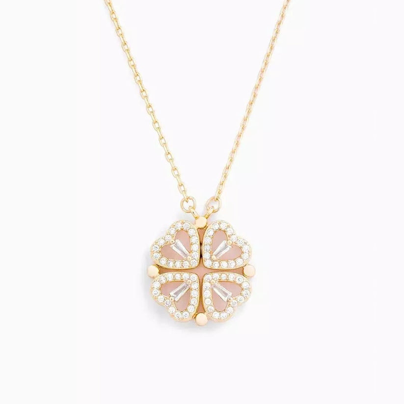 Collana con cuore di cristallo