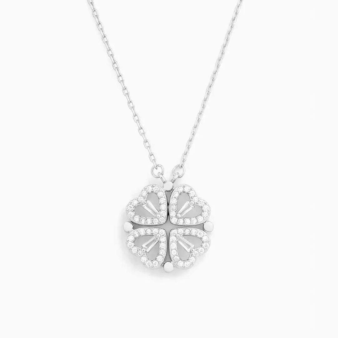 Collana con cuore fortunato
