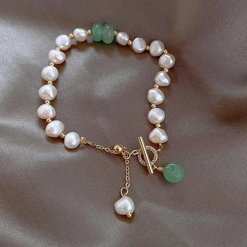 Bracciale avventura con perle di mare