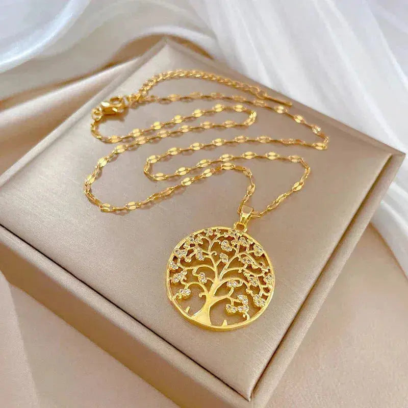 Collana Radici della Vita in Oro