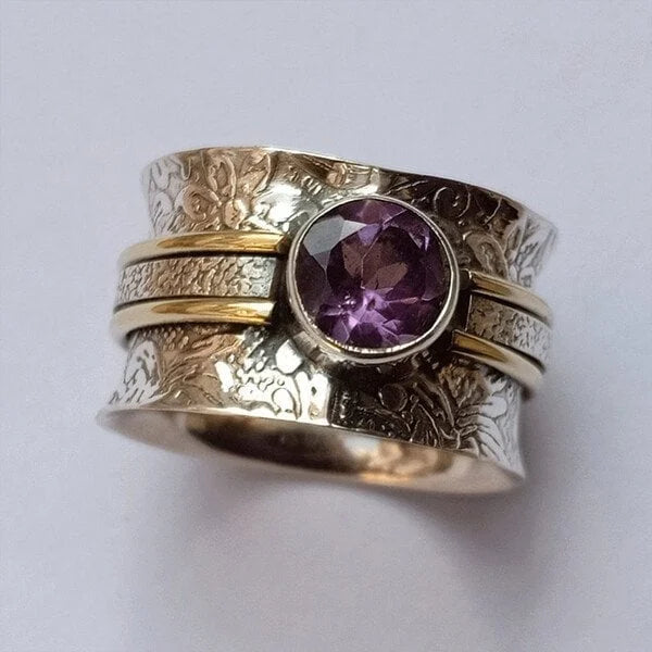 Anello Bohemien in Cristallo per Meditazione