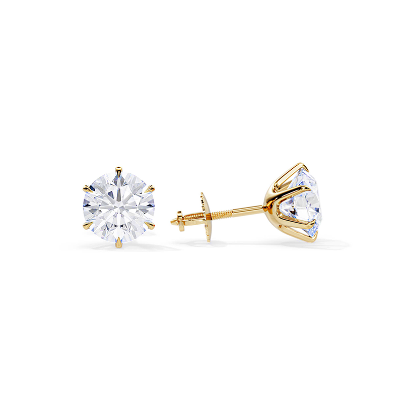 Orecchini Tera | Oro bianco