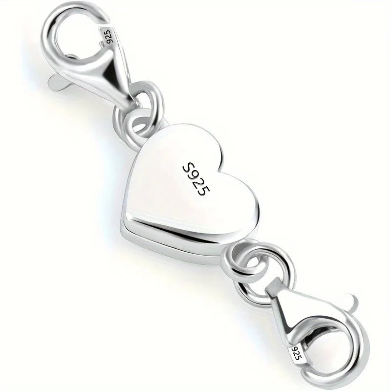 Spilla Magnetica Cuore Argento 925