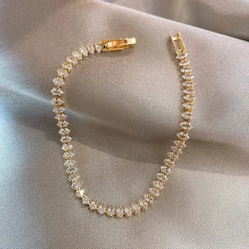 Bracciale Imperiale Cristallo Tipo Tennis