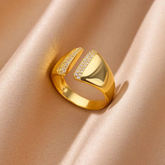 Anello Dorato Vintage Regolabile