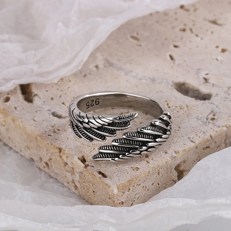 Anello Ali d'Angelo Argento 925