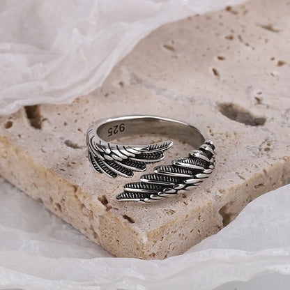 Anello Ali d'Angelo Argento 925