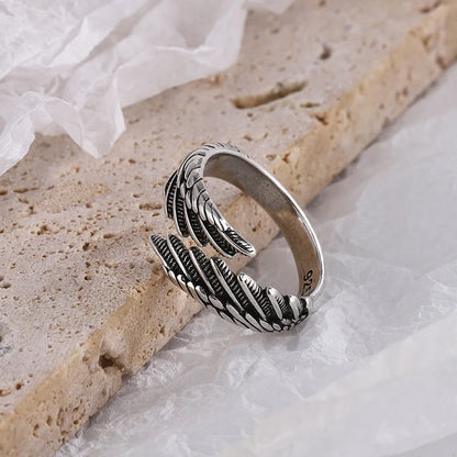 Anello Ali d'Angelo Argento 925