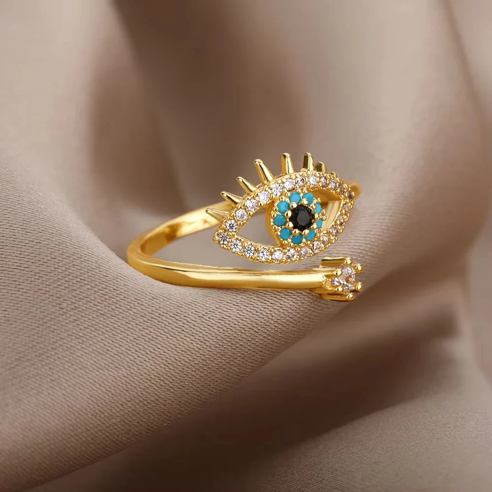 Anello Dorato Vintage Regolabile