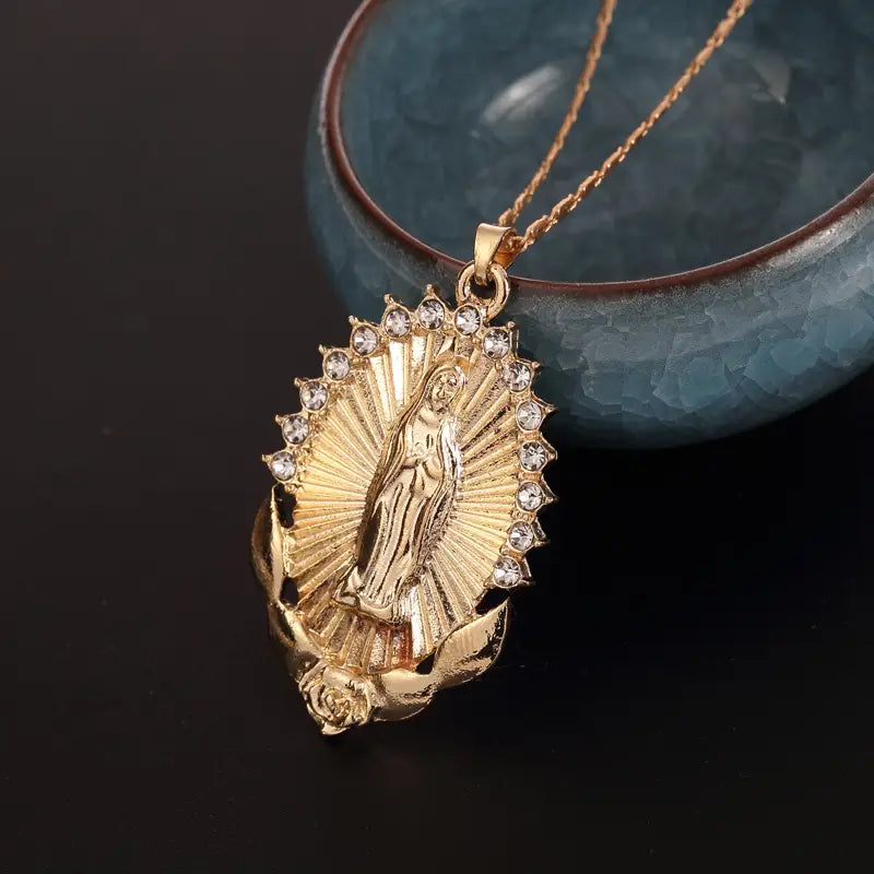 Collana con Ciondolo Vergine Maria