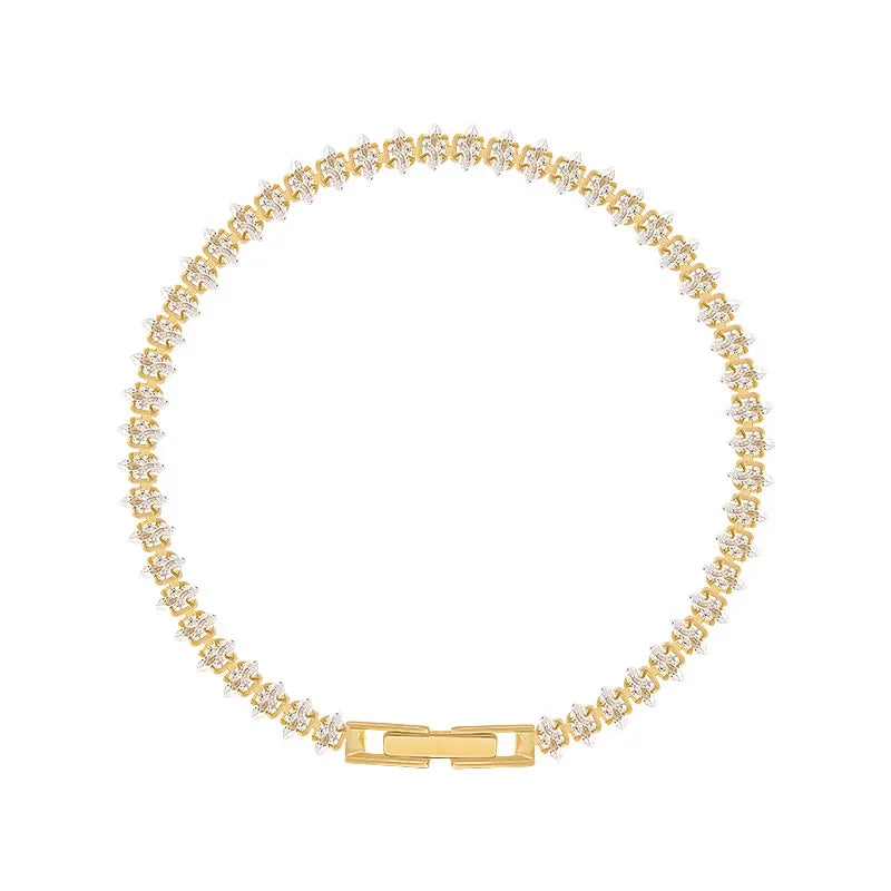 Bracciale Imperiale Cristallo Tipo Tennis