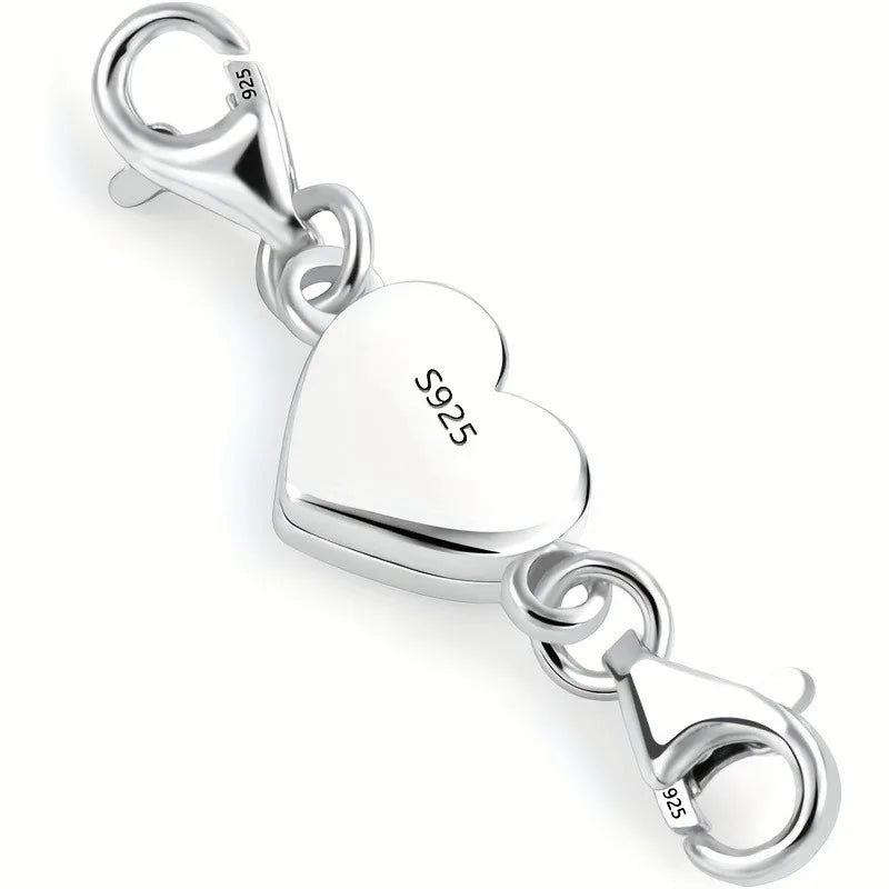 Spilla Magnetica Cuore Argento 925
