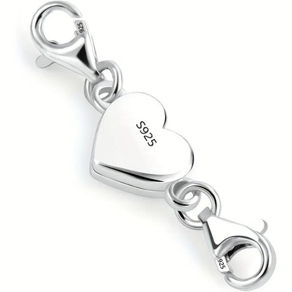Spilla Magnetica Cuore Argento 925