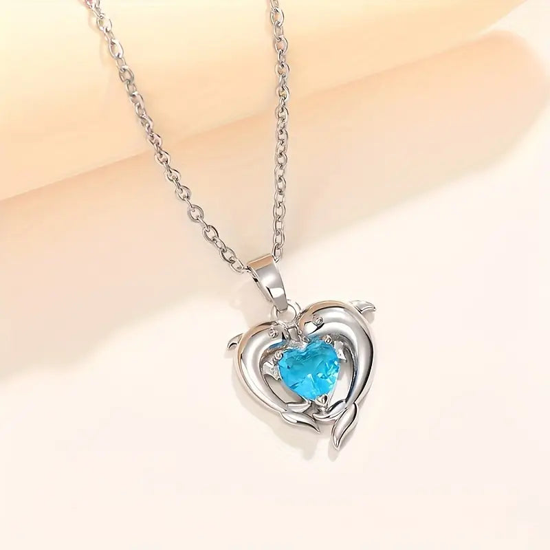 Collana Gemelli del Cuore dell'Oceano