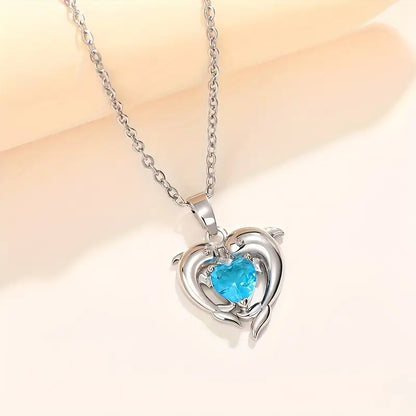Collana Gemelli del Cuore dell'Oceano