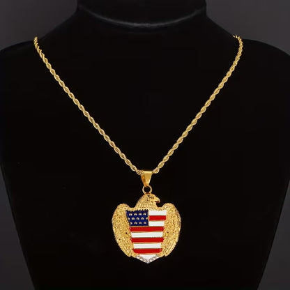 Collana con Ciondolo Stella Cimelio della Libertà Celeste