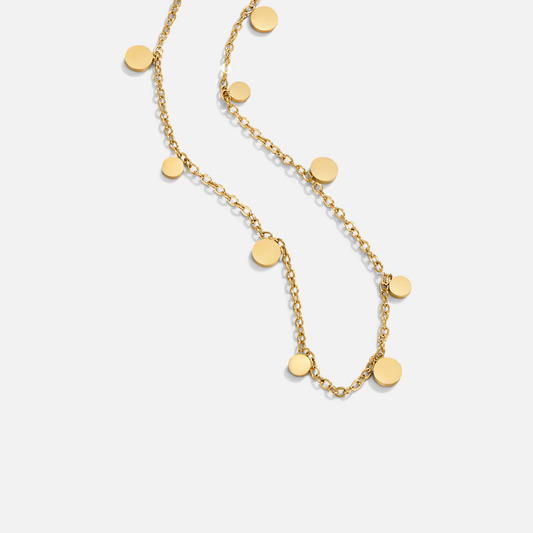 Collana goccia d'oro Agatha