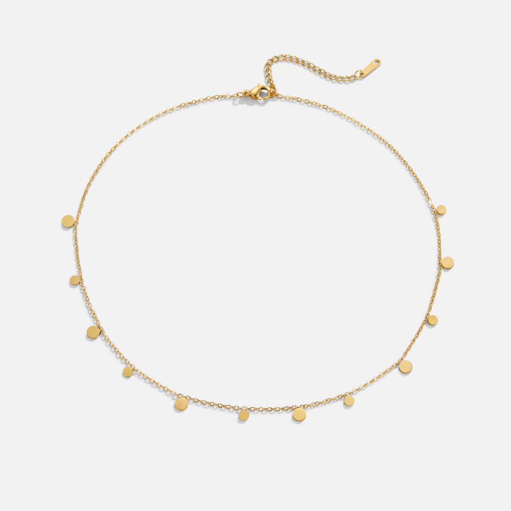 Collana goccia d'oro Agatha