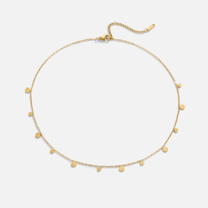 Collana goccia d'oro Agatha