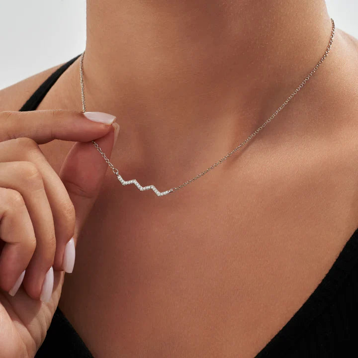 Collana Altezze e Bassi in Argento