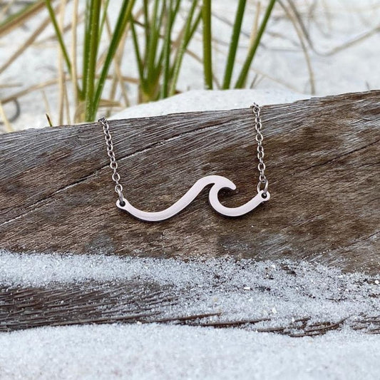 Collana Onda del Mare in Argento