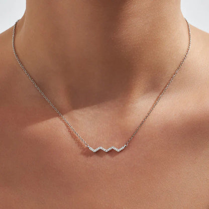 Collana Altezze e Bassi in Argento