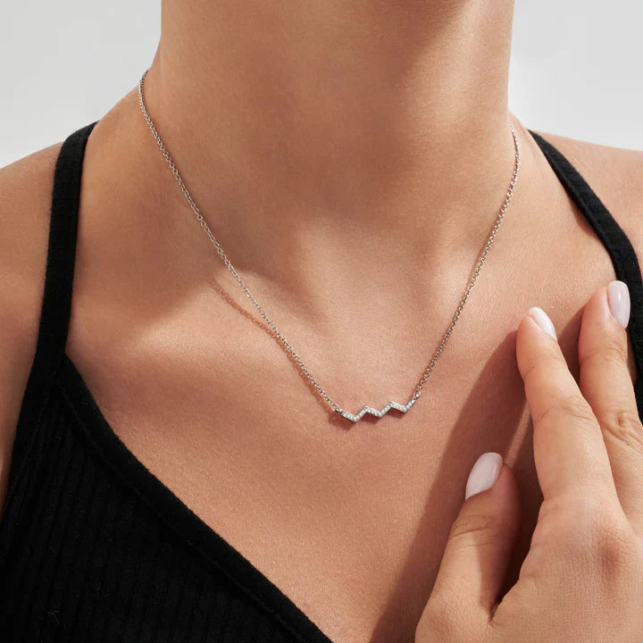 Collana Altezze e Bassi in Argento