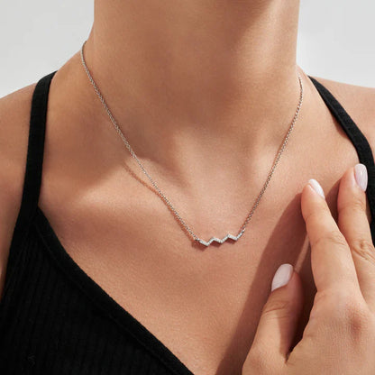 Collana Altezze e Bassi in Argento