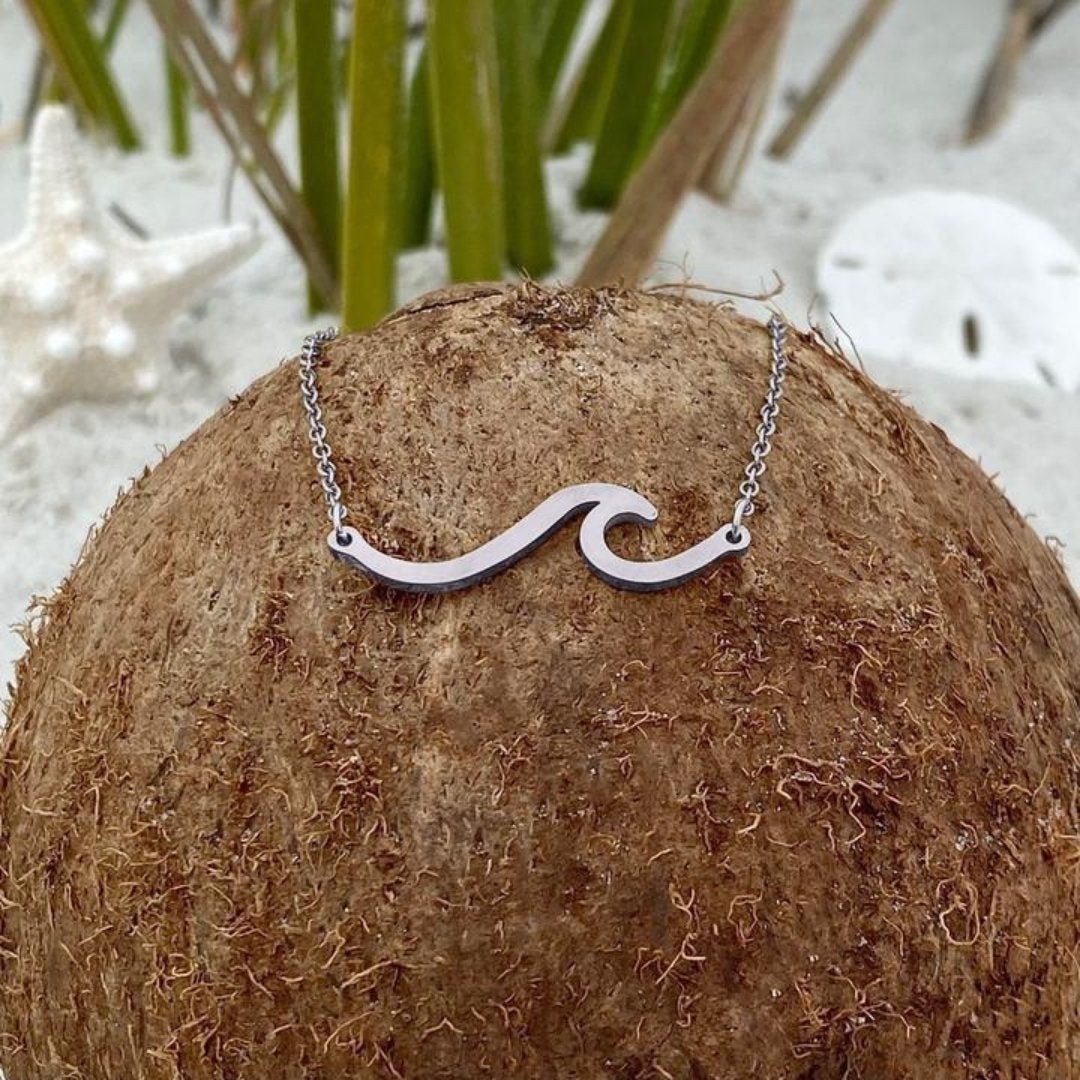 Collana Onda del Mare in Argento