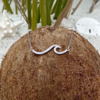 Collana Onda del Mare in Argento