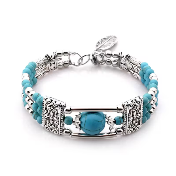 Bracciale in pietra naturale bohémien
