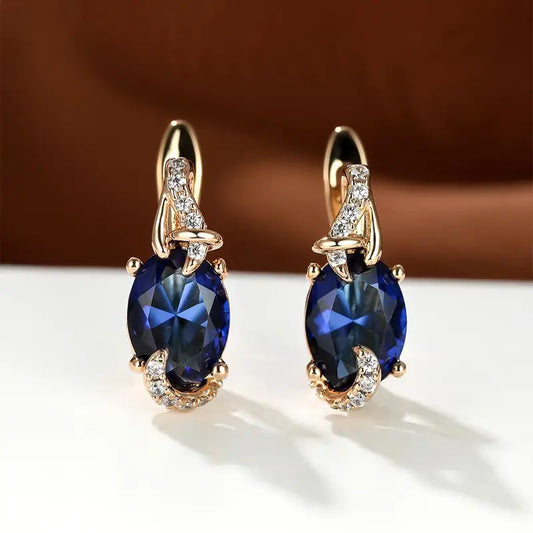 Orecchini pendenti Royal Midnight | Oro