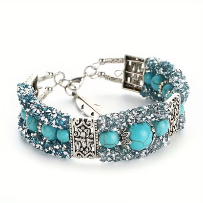 Bracciale in pietra naturale bohémien