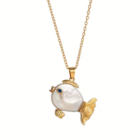Collana con Ciondolo Sogno Marino Perlato