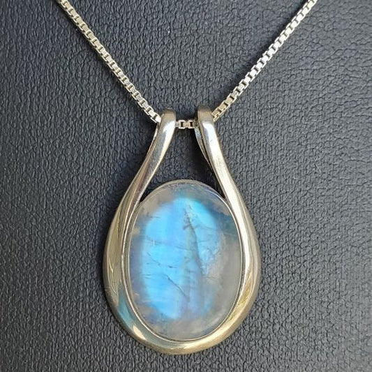 Collana con Opale Bianco Vintage