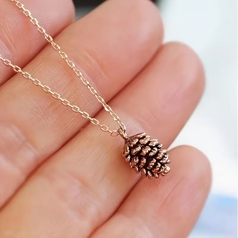 Collana con Ciondolo Pigna Cimelio Autunnale