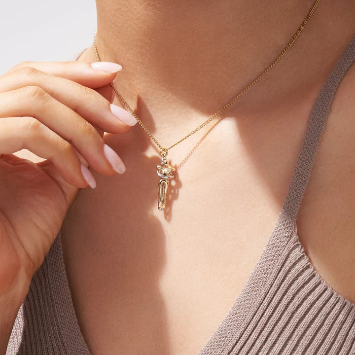 Collana Scatola Rosa e Abbraccio