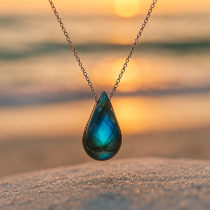 Laguna - Elegante Collana in Labradorite