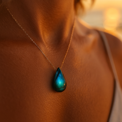 Laguna | Collana in Labradorite