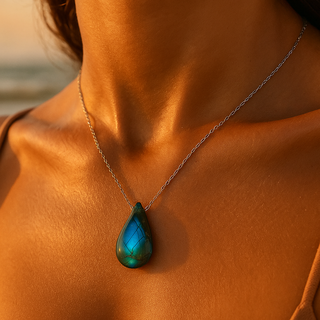 Laguna - Elegante Collana in Labradorite